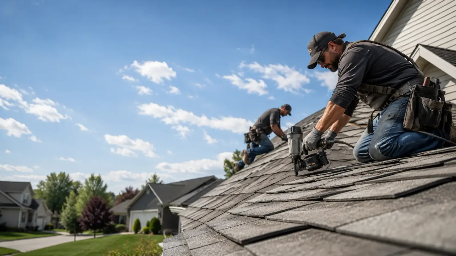 Storm Damage Roof Repair in Holbrook, PA near me